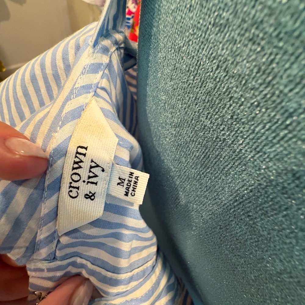 Blue Striped Top - Picture 3 of 3